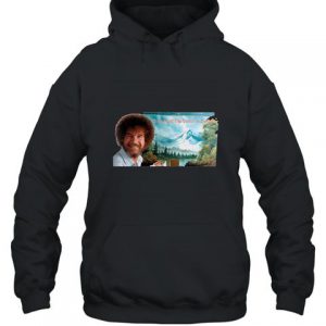 Bob Ross Paint Hoodie