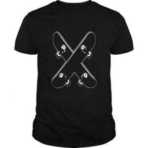 Crossed Skateboards T-shirt