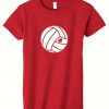 Heart Love Volleyball T-Shirt