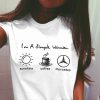 I’m simple woman like sunshine coffee and Mercedes T shirt