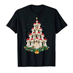 Labrador Dog Christmas T Shirt ST02