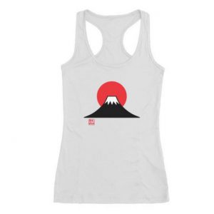 Mt. Fuji Japan Racerback Tank Top