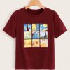 Oil Painting Print Tee T-Shirt