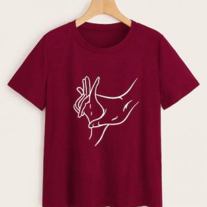 Printed Hand T Shirt