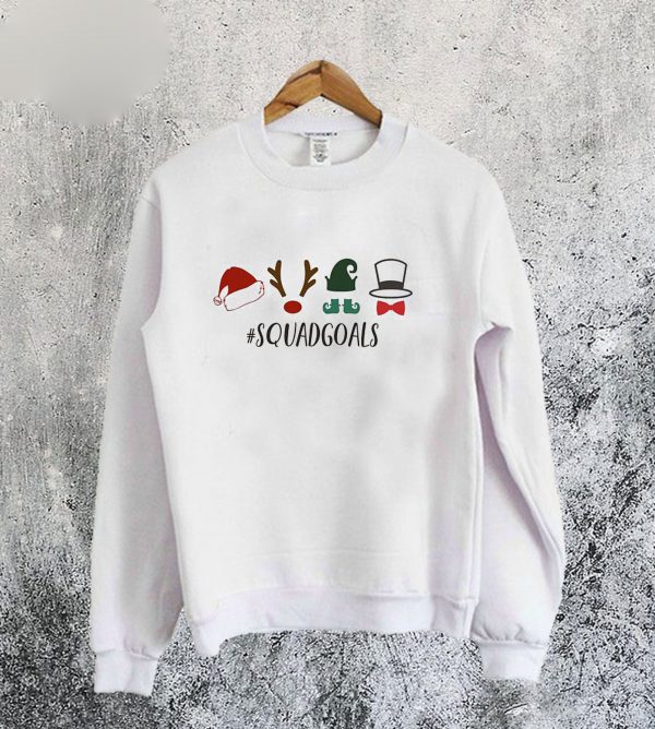 Santa Squad Goals Sweatshirt