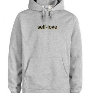 Self Love Grey Hoodie