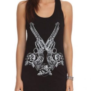 Six Shooters Girls Tank Top