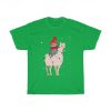 Sloth and a Llama Christmas T Shirt ST02