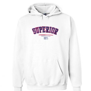 Superior 1975 White Hoodie