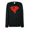 Superman Inspired Dripping Sweatshirt