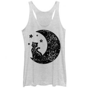 The Cat in the Moon Tank Top