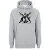 The Deathly Hallows Harry Potter Gray Hoodie