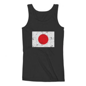 Vintage Japan Flag Women Tank Top