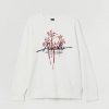 With Printed Design Sweatshirt