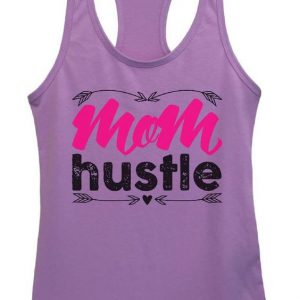 Women Mom Hustle Tank Top