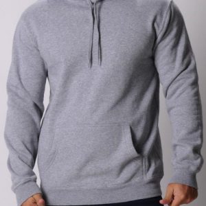 grey hoodie