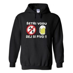 setri vodu hoodie