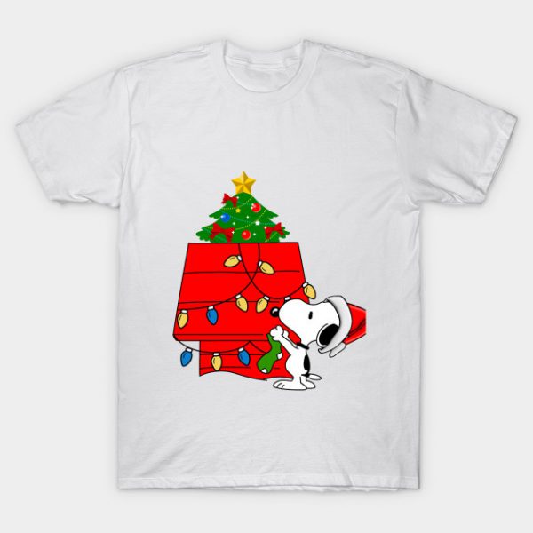 snoopy christmas t shirt ST02