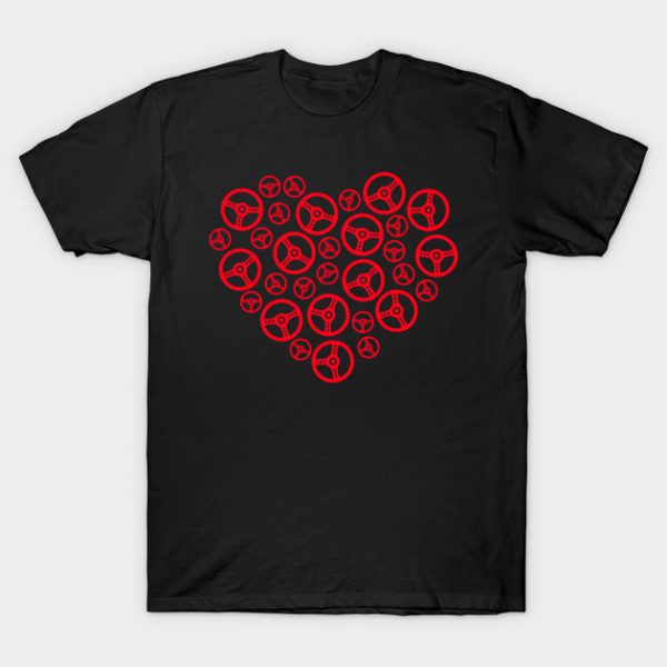 Car Racing Love T-Shirt AI