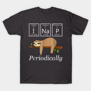 Funny Science Sloth Shirti Nap T-Shirt AI