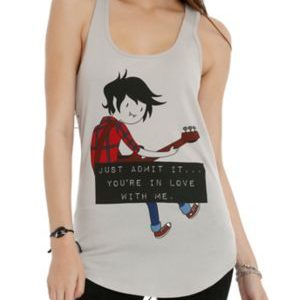 Adventure Time Marshall In Love Girl Tank Top