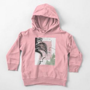 Banana Palms Abstract Hoodie