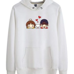 Cartoon Printed Hoodie