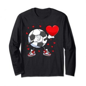 Dabbing Soccer Heart Swetshirt