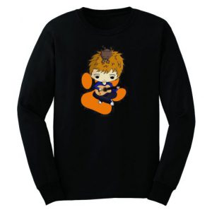 Ed Sheeran Cartoon Baseball Sweatshirt