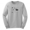 Fall into The Hole Graphic Sweatshirt