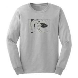 Fall into The Hole Graphic Sweatshirt