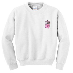 Flower Cigarette Sweatshirt