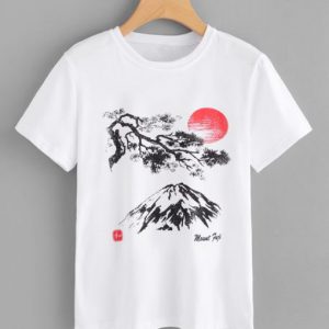 Graphic Print Tee shirt