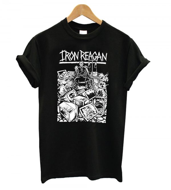 Iron Reagan Crossover Thrash Metal Punk Band T shirt