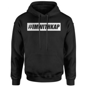 I’m With Kap – Take A Knee Adult Hoodie