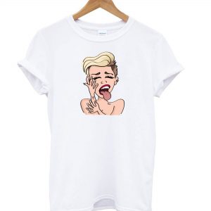 Miley Cyrus Cartoon T shirt