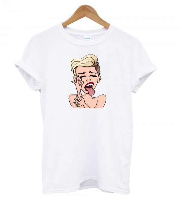 Miley Cyrus Cartoon T shirt