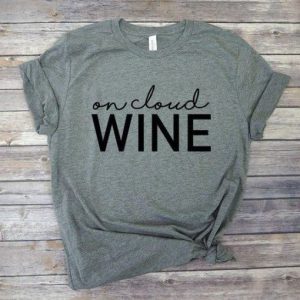 On Cloud Wine T Shirt