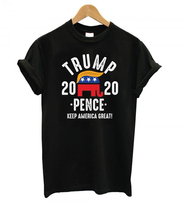 Political Tarump Pence 2020 Keep America T shirt