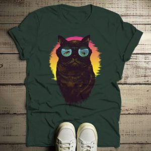 Punk Kitty Graphic Tshirt