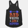 Red White and Ripped tanktop