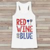 Red Wine & Blue Tanktop