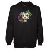 Smiling Pit Bull – Day of the Dead Pitbull Sugar Skull Dog Hoodie