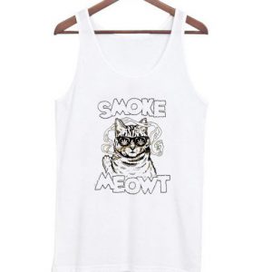 Smoke Meowt Cute tanktop