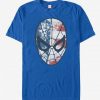 Spider-Man American Flag Mask T-Shirt