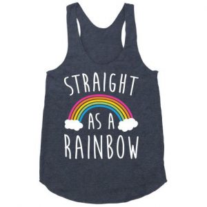 Straight As A Rainbow tanktop