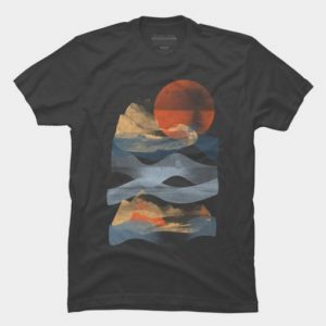 Sunset Design Tshirt