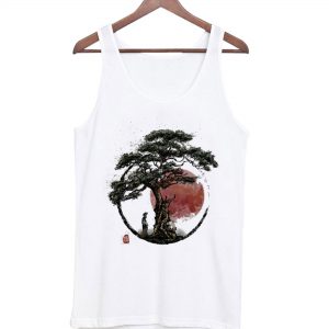 Sunset in Huangshan Tank top