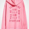 Tell me something old back Hoodie