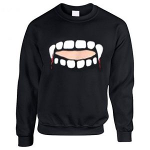 Vampire Teeth Sweatshirt